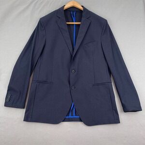 Twillory Performance Golf Sport Blazer Jacket Mens 46L Long unstructured